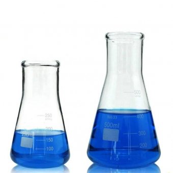 Pahar Erlenmeyer sticla 1000 ml gat larg